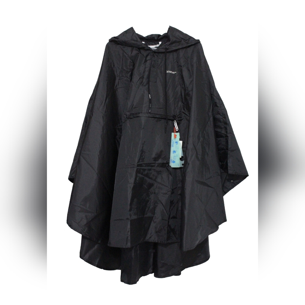 OFF WHITE PACKABLE RAİNCOAT